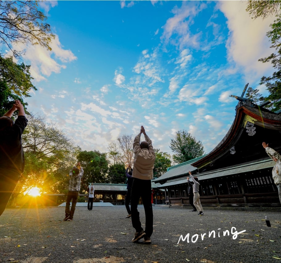 6:30_起床 7:00_ラジオ体操